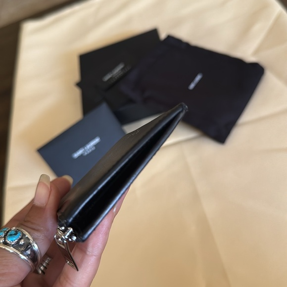 Saint Laurent Fragments Cardholder Black - Picture 14 of 15
